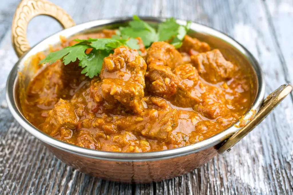 Poulet au curry et fromage blanc