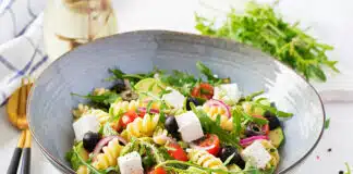 Salade de pâtes à la grecque