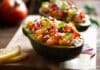 Avocat farci aux légumes et thon