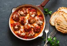 Pizzaïola aux boulettes de viande
