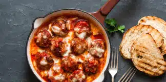 Pizzaïola aux boulettes de viande