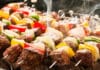 brochettes de bœuf cuites au four
