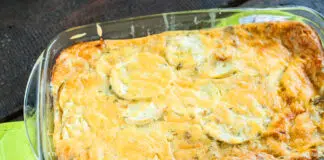 délicieux flan de courgette