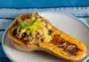 Courge Butternut farcie à la viande hachée