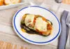 Délicieux gratin d'aubergines à la mozzarella