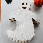 Le gâteau fantôme d'Halloween