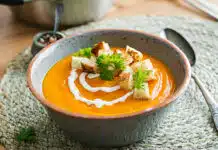 Délicieuse recette de soupe au potiron au Thermomix