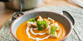 Délicieuse recette de soupe au potiron au Thermomix