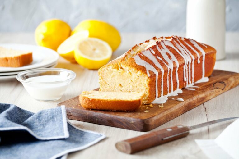 Gâteau à la ricotta et au citron