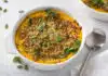 Gratin crémeux de potiron et riz