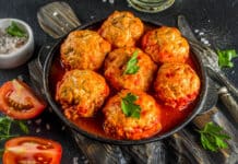 Les meilleures boulettes de poisson à la sauce crémeuse de tomate