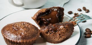 Muffins au cœur de Nutella et yaourt