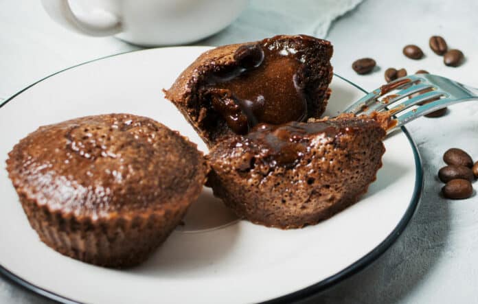 Muffins au cœur de Nutella et yaourt