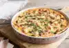 Quiche au poulet et champignons
