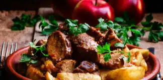 Sauté de porc au cidre