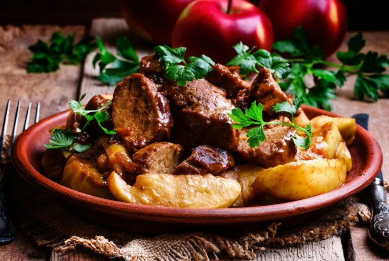Sauté de porc au cidre