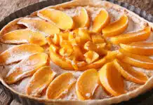 Tarte aux kakis