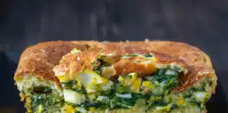 Tourte aux poireaux