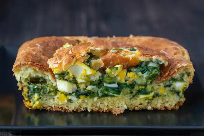 Tourte aux poireaux