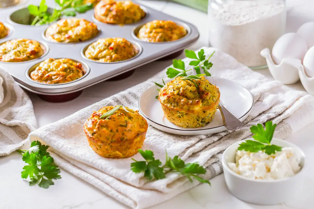 muffins salés au fromage avec Thermomix