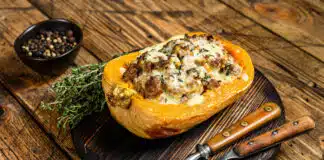 Courge butternut farcie, incontournable pour la saison