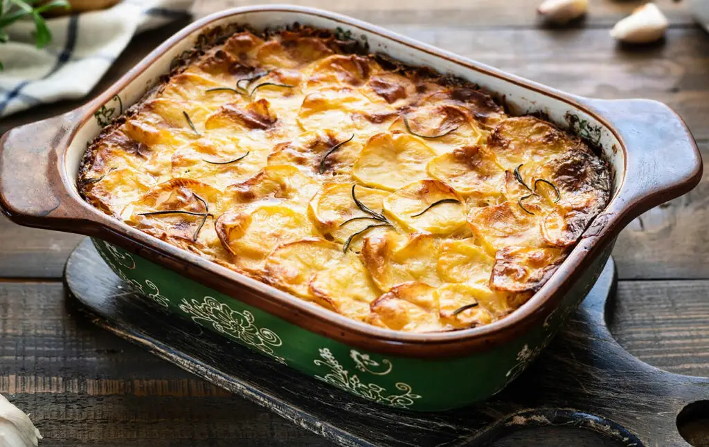 Gratin de légumes d'hiver délicieusement copieux