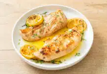 Papillotes de poulet au citron