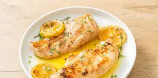 Papillotes de poulet au citron