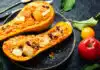 Butternut farcie aux pommes et au camembert