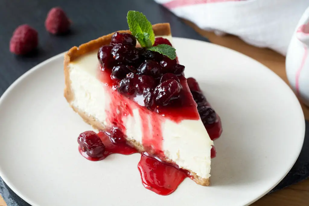 Cheesecake aux fruits rouges