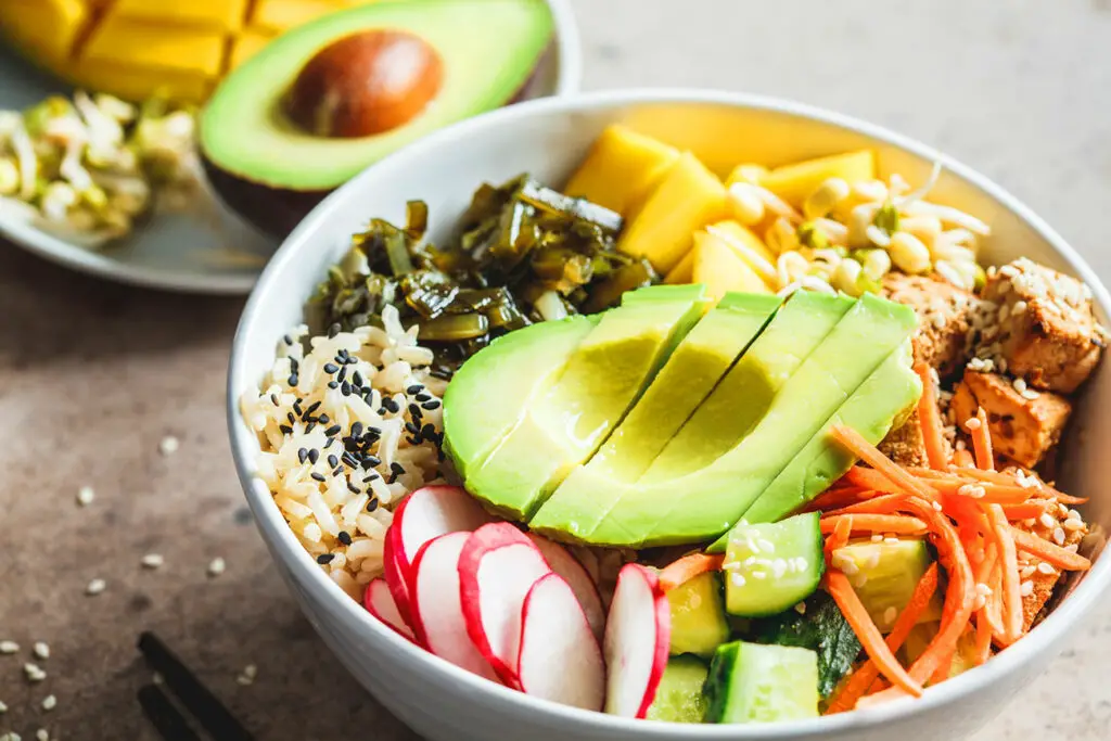 Poke bowl végétarien