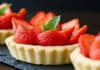Tartelettes aux fraises et crème