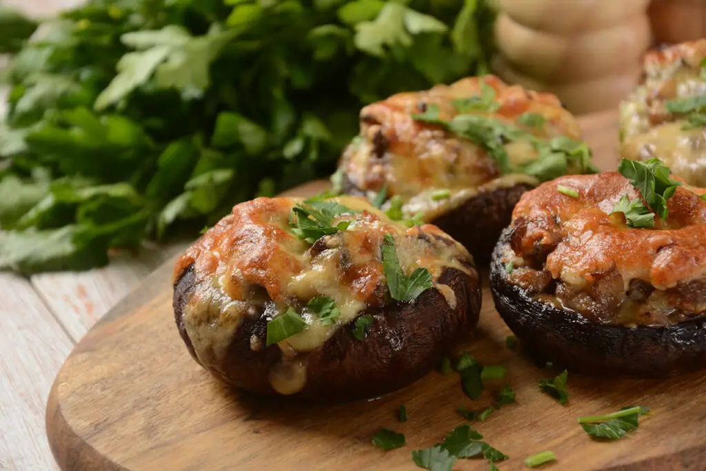 Champignons farcis au fromage à la crème