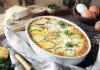 Clafoutis de courgettes au fromage de chèvre