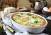 Flan de légumes de printemps et de jambon