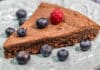 gâteau au chocolat et fromage blanc