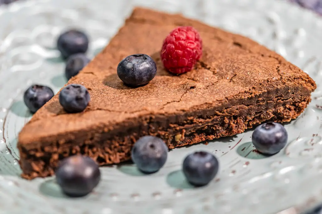 gâteau au chocolat et fromage blanc