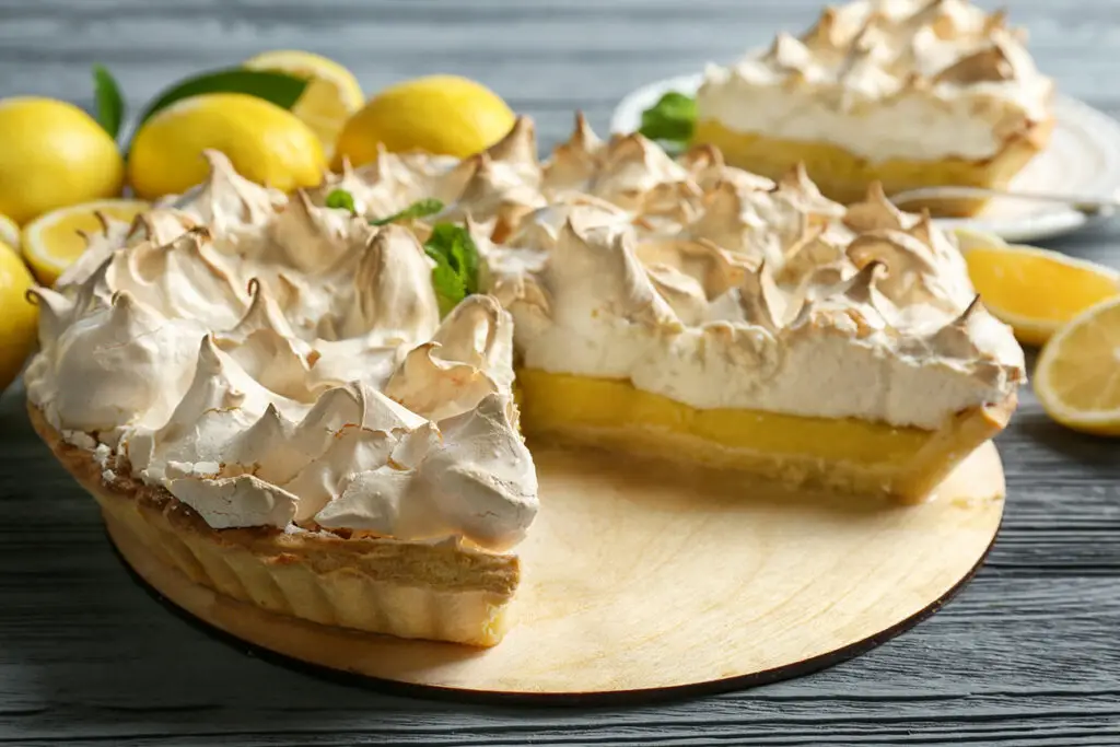 Gâteau au citron meringué