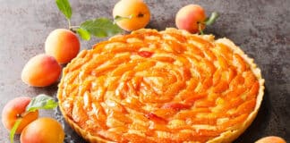 Tarte d'abricots à la crème d'amandes