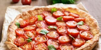 Tarte de tomate et thon