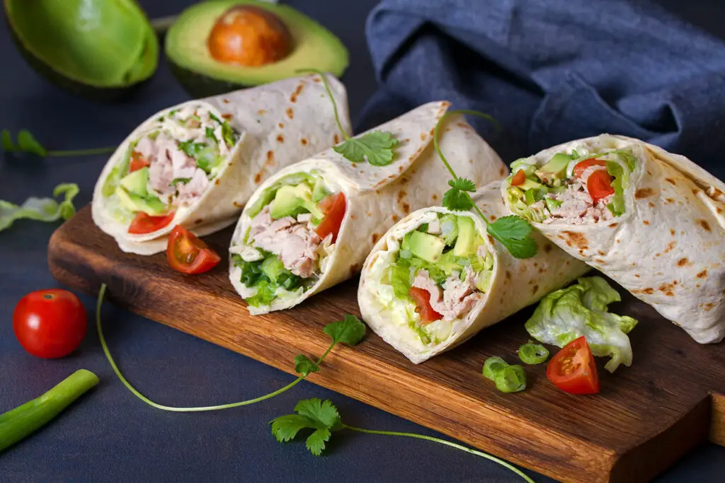 Wraps de poulet