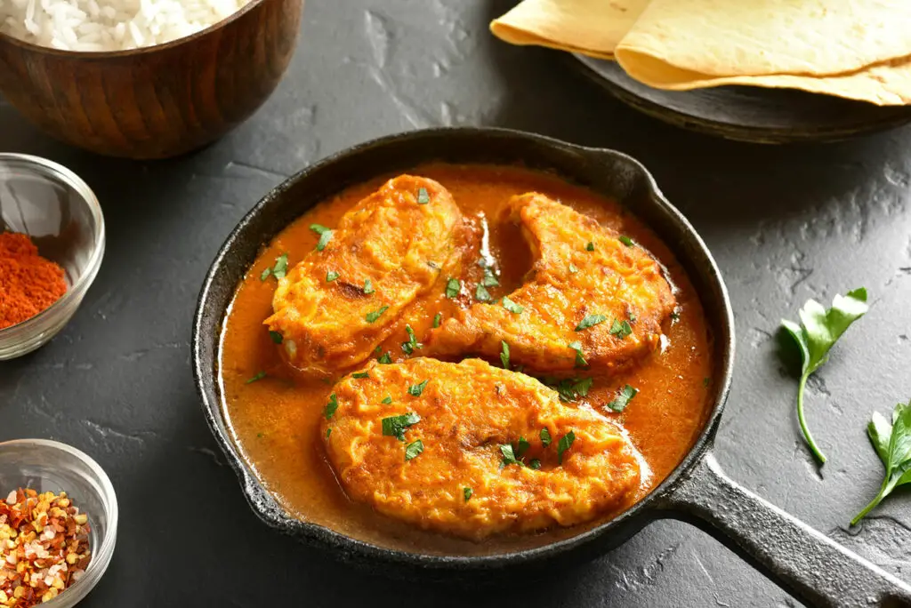 curry de cabillaud au lait