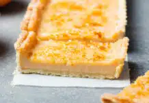 tarte crème brûlée