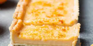 tarte crème brûlée