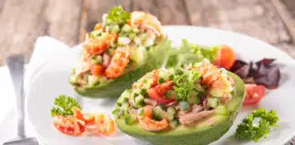 Avocats Farcis au Cocktail de Crevettes