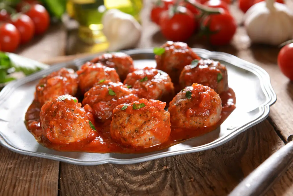 Boulettes de Viande Cuites au four