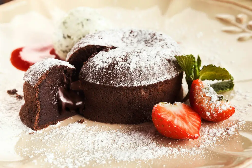 Cake fondant au Chocolat
