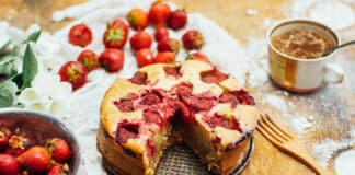 Clafoutis aux Fraises Thermomix