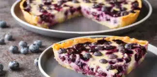Comment préparer la tarte de bleuets et fromage à la crème