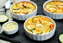 Flan de Courgette au Parmesan